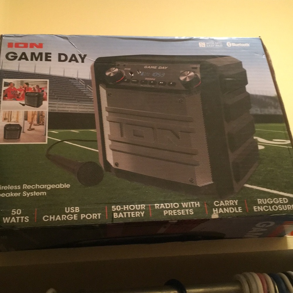 Game day speaker